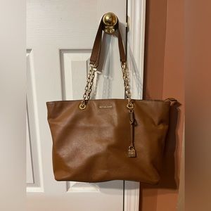 NWT Michael Kors Leather Tote